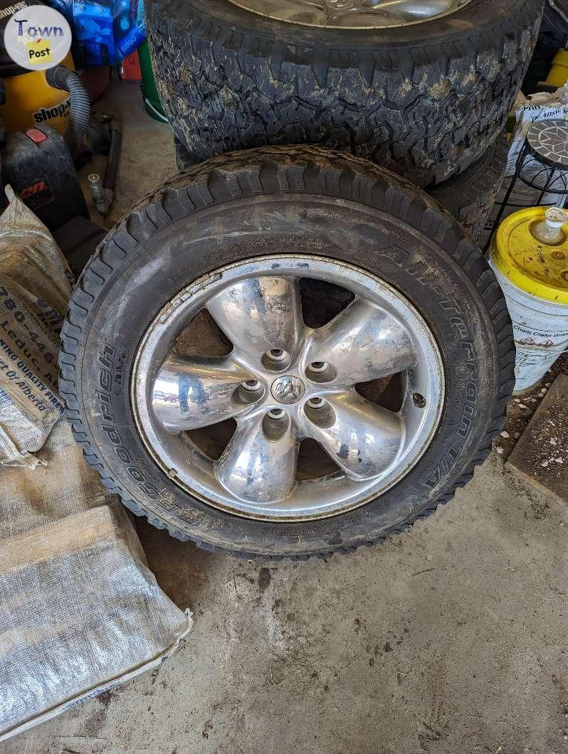 Photo of 4 x 5 bolt 20" Dodge rims