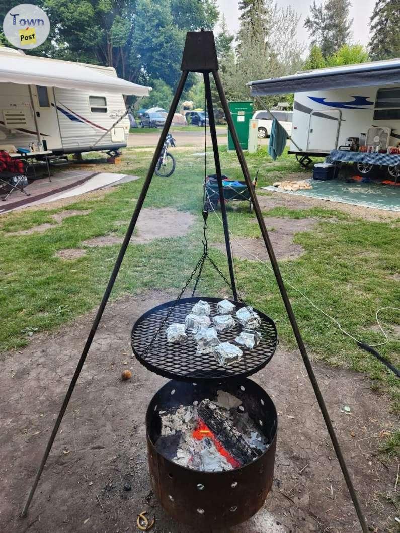 Photo of Campfire cooking grills