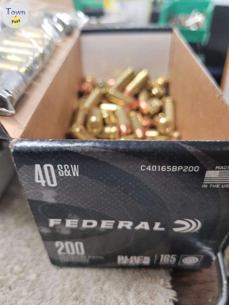 Photo of 40 S & W ammo