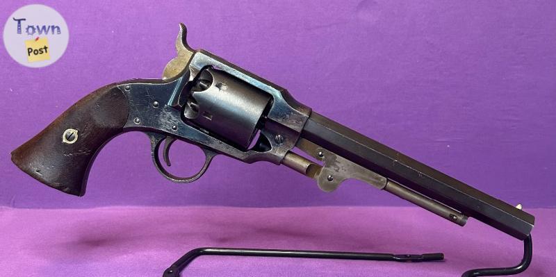 Photo of Antique Excellent Condition Rogers & Spencer Army Revolver 2 Digit Serial Number 