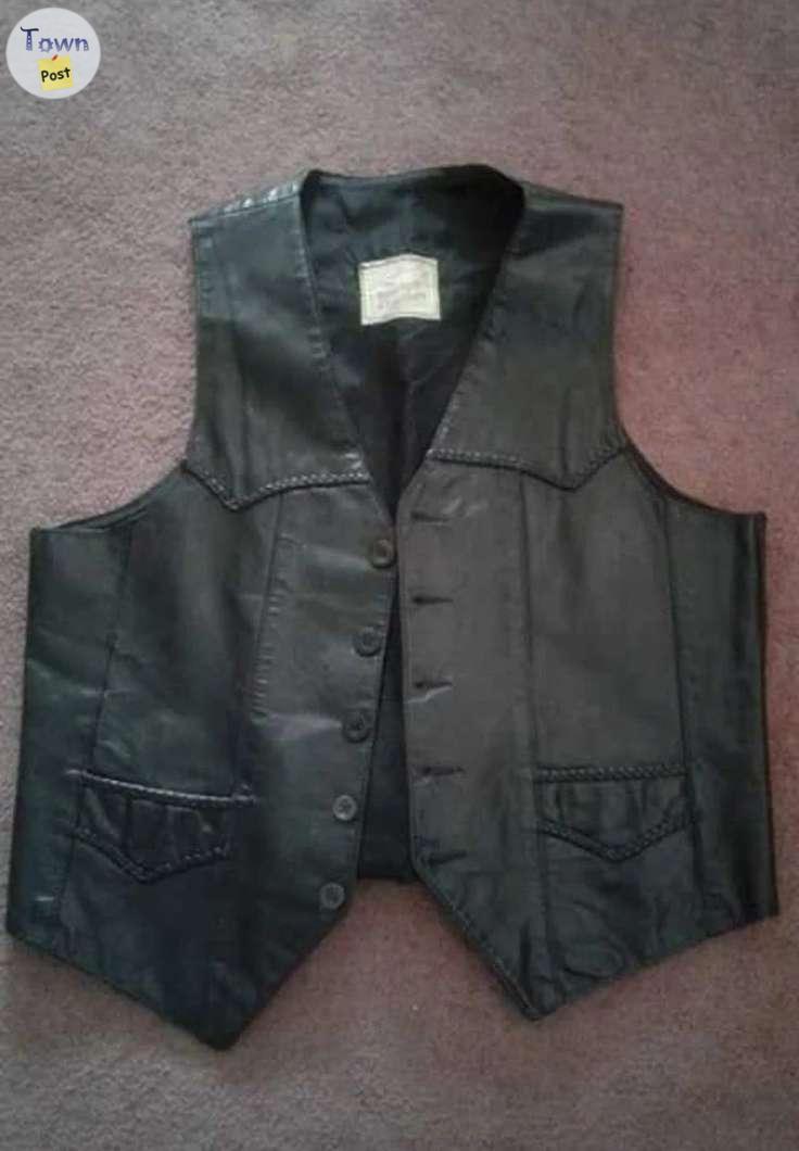 Photo of Vintage leather vest