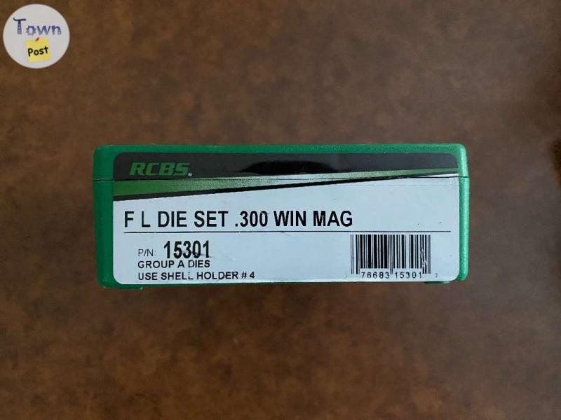 Photo of 1ea RCBS Die set + shell holder, .300 Win Mag