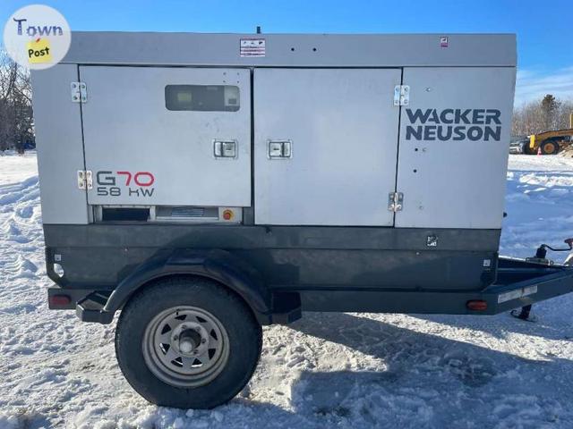 Photo of Wacker Neuson G70 generator 