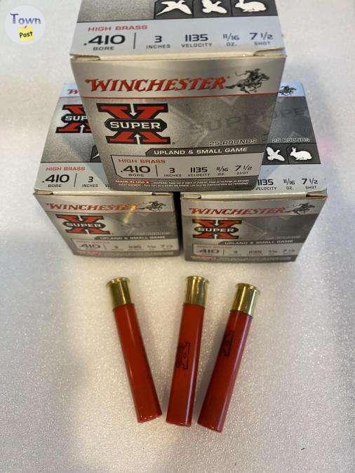 Photo of Winchester Super X Upland & Small Game Shells .410 Gauge 3" #7-1/2 Shot, Box of 25