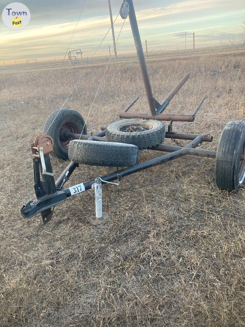 Photo of Bale dolly trailer 