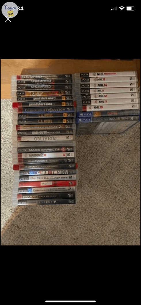 Photo of 30 PS 3 GAMES AND 2 PS4 GAMES $130 OBO