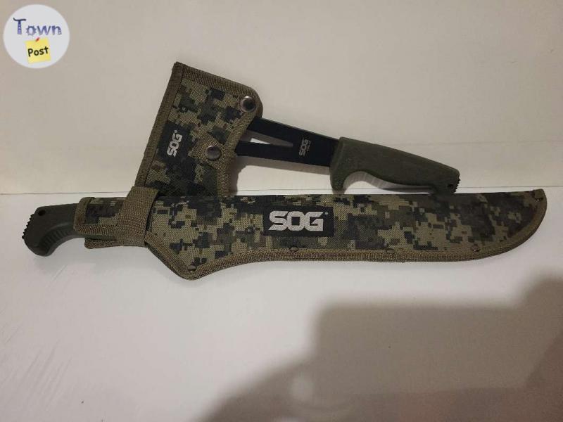 Photo of SOG Machete and Hatchet