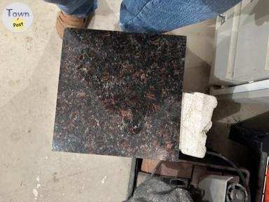 Photo of 12 x 12 Black Marble Tile - 1