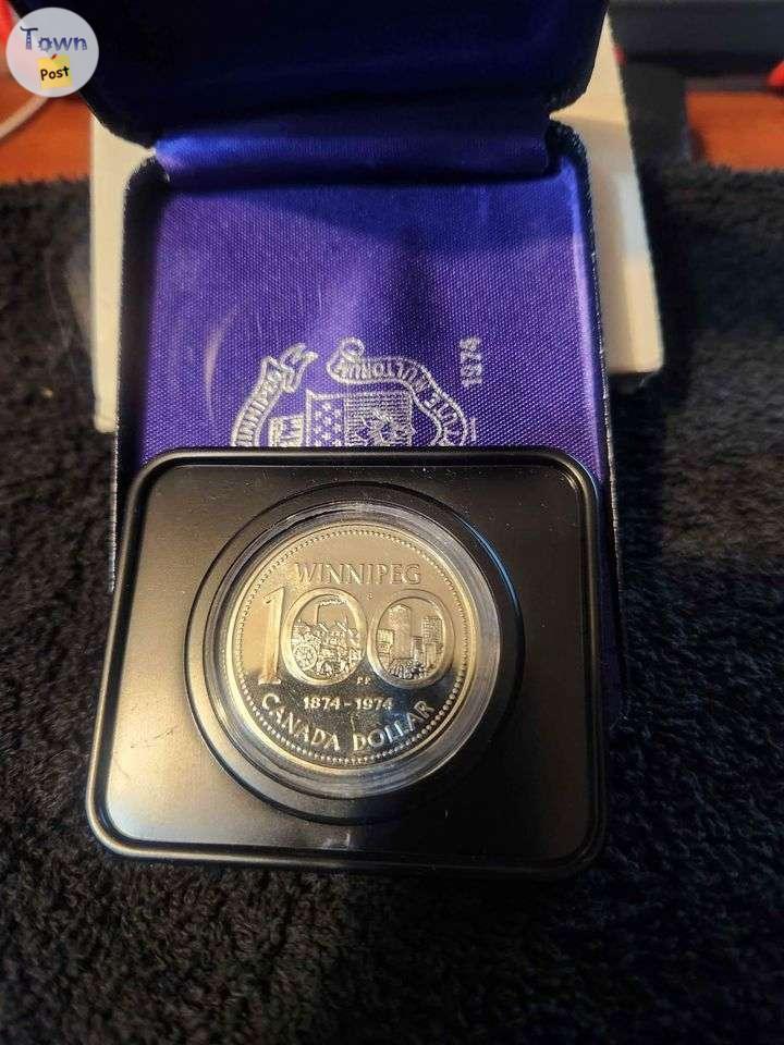 Photo of Winnipeg centennial SILVER