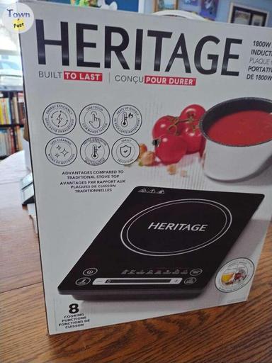 Photo of New Heritage portable electric cooktop and vacuum sealer  - 1