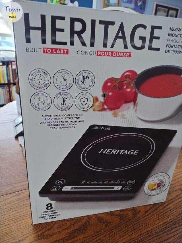 Photo of New Heritage portable electric cooktop and vacuum sealer 