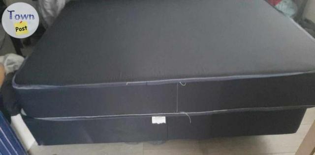 Photo of Double mattress boxspring & frame