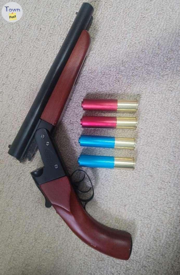 Photo of Farsan Real Wood Double Barrel Gas Shotgun 