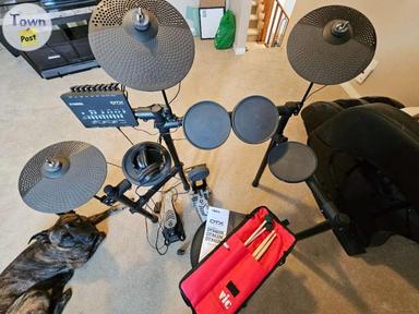 Photo of Yamaha DTX452K Customizable Electronic Drum Kit - 2