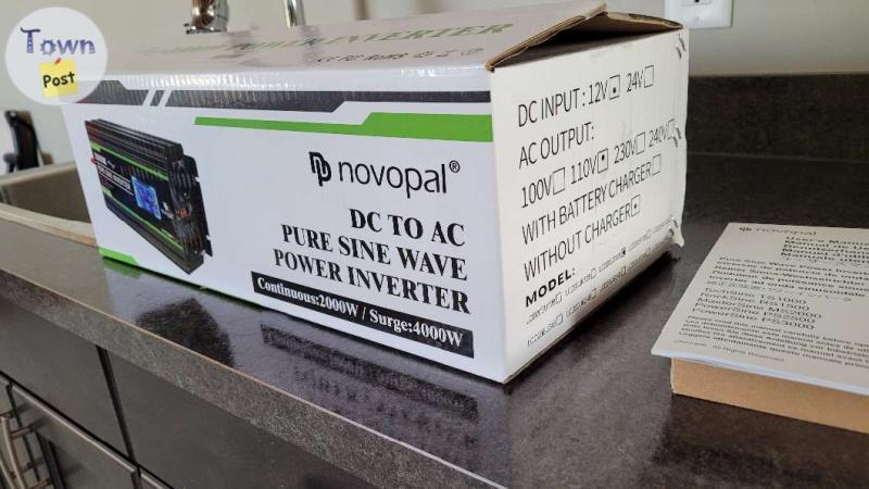 Photo of 12 Volt 2000/4000 watt Power inverter