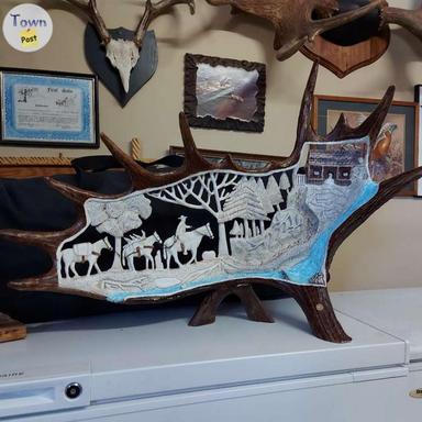 Photo of Moose shed Carvings - 1