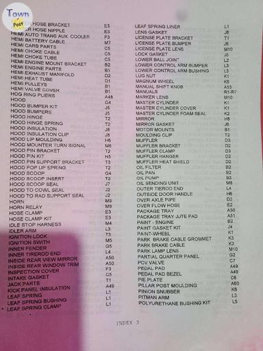 Photo of Parts catalog  - 2