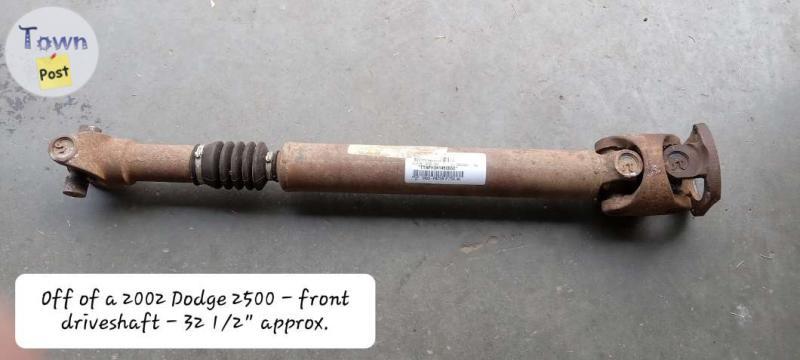 Photo of 2002 Dodge 2500 Diesel Driveshaft - 32 1/2" 