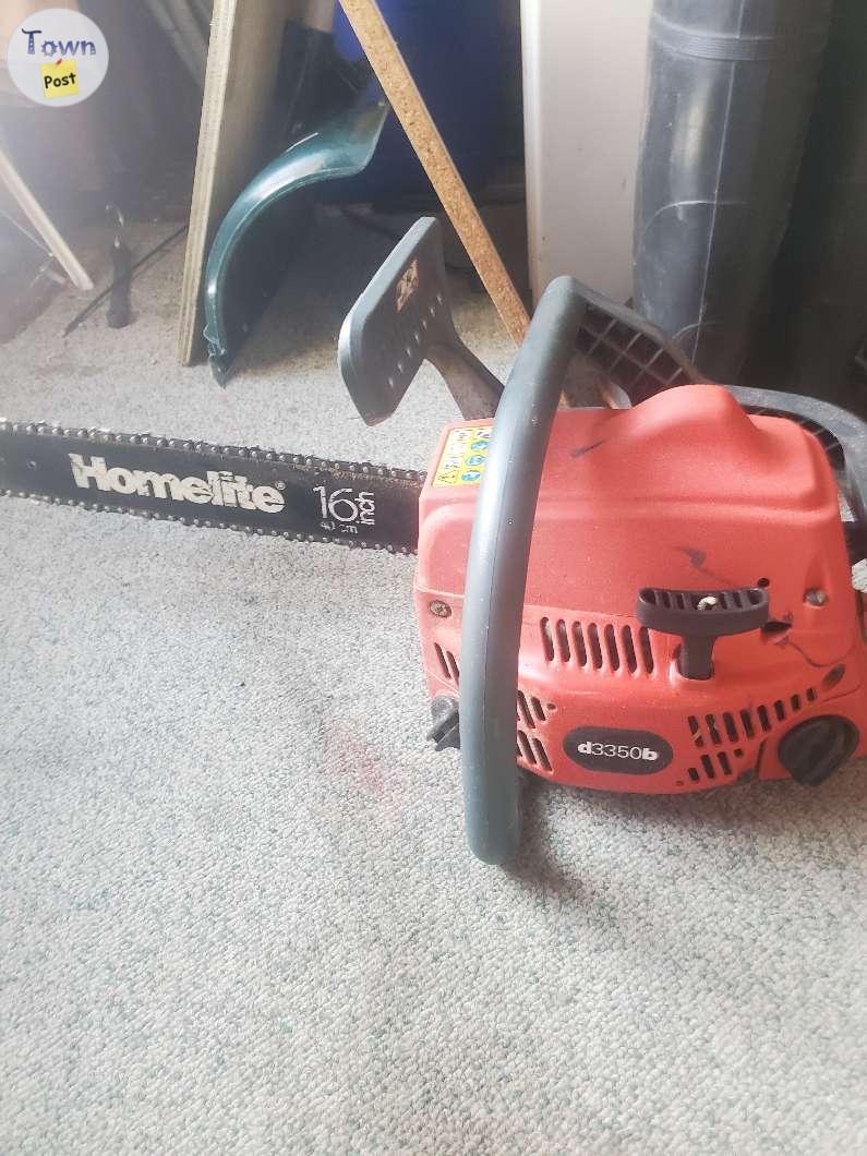 Photo of A formulate chainsaw