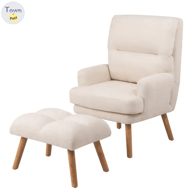 Photo of Accent Chair and Ottoman