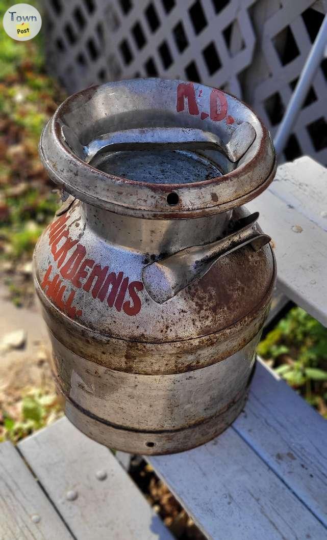 Photo of Vintage cream can