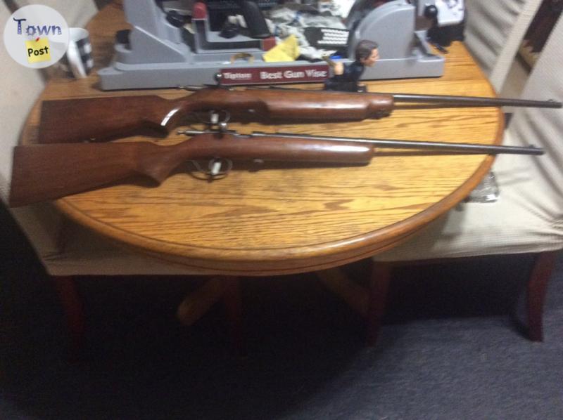 Photo of Cooey single shot .22 rifles