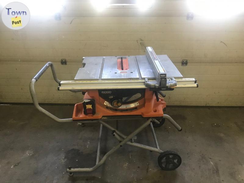 Photo of 10” tablesaw for sale