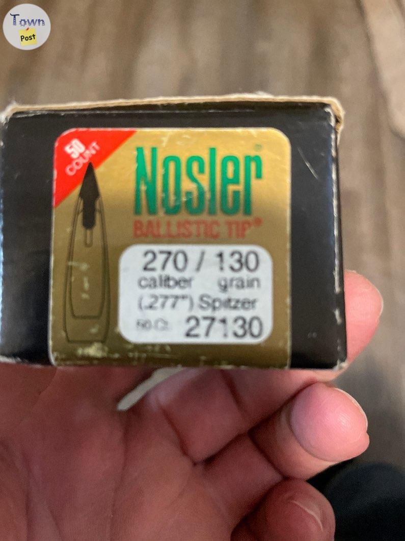 Photo of Nosler 270 130 grain Ballistic tip