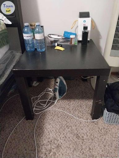 Photo of Black Wooden Side table  - 2