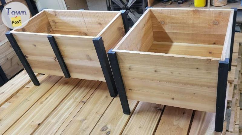 Photo of Cedar Planter Boxes 