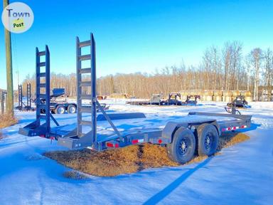 Photo of REDUCED - Iron Bull - 18 ft Equipment Trailer with Stand up Ramps - 2