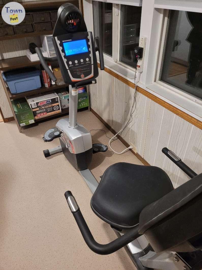 Photo of recumbent exercise bike