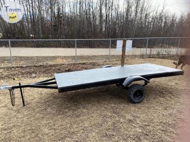 Photo of Trade 4 x 10 flat deck trailer for why - 1