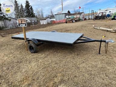 Photo of Trade 4 x 10 flat deck trailer for why - 2