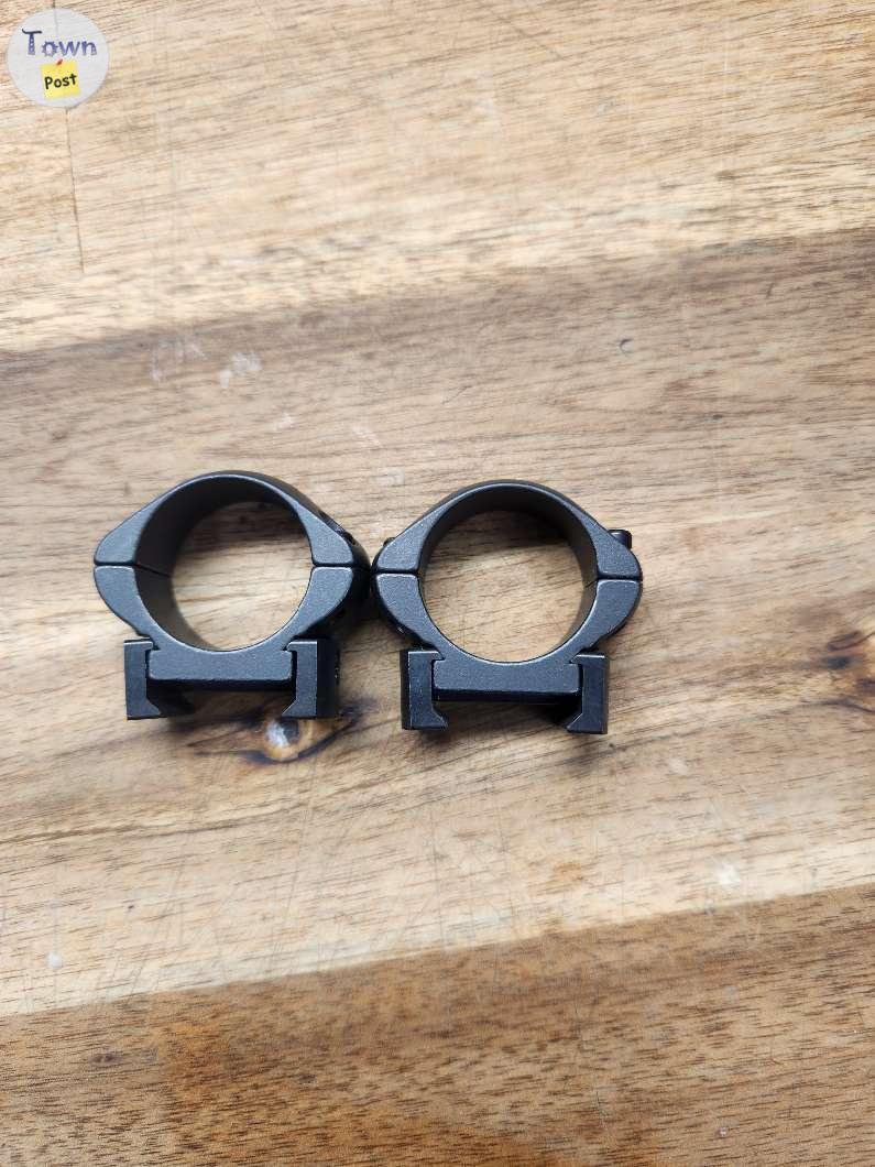 Photo of 1" Steel Scope Rings