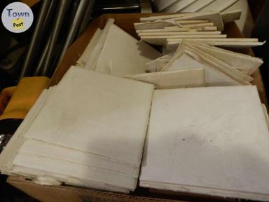 Photo of White 6" Tile - 1