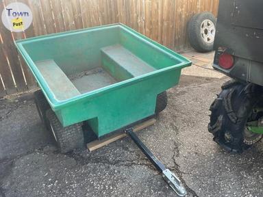 Photo of Plastic Tub Trailer 4 Wheel  - 1