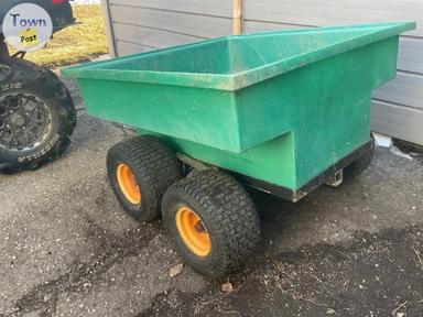 Photo of Plastic Tub Trailer 4 Wheel  - 2