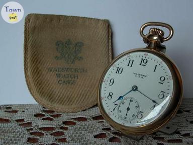 Photo of Antique American Waltham pocket watch.Beautiful! - 1