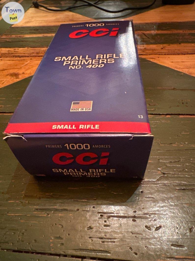 Photo of CCI 400 Small Rifle Primers