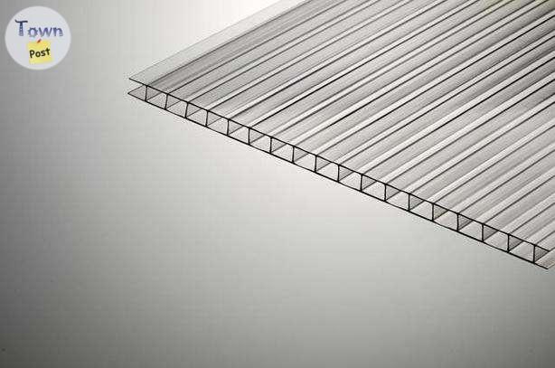 Photo of Polycarbonate Twinwall Sheets (clear, 8mm)