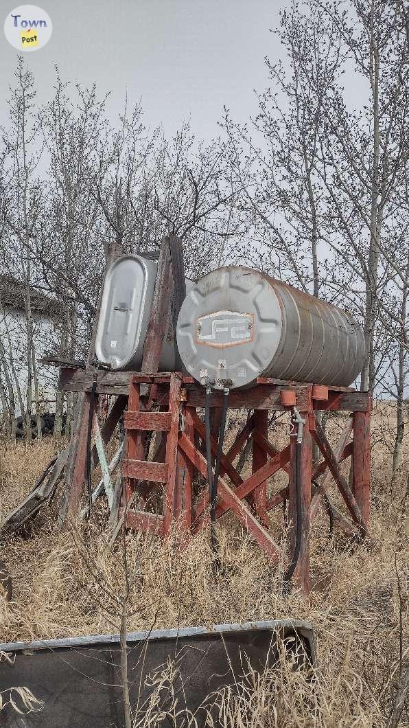 Photo of Fuel Tanks. 