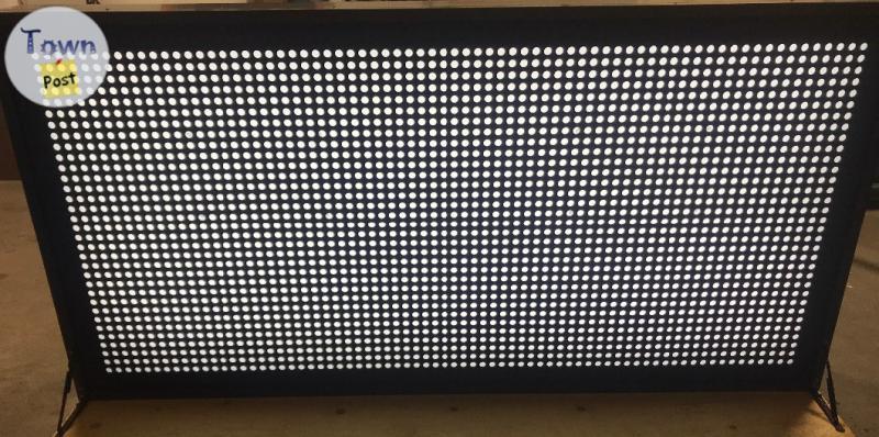 Photo of Life Size Lite Brite Wall