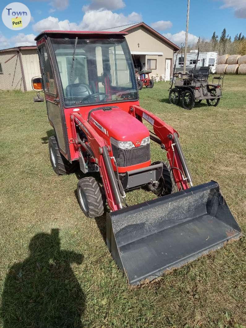 Photo of Compact tractor with heated cab