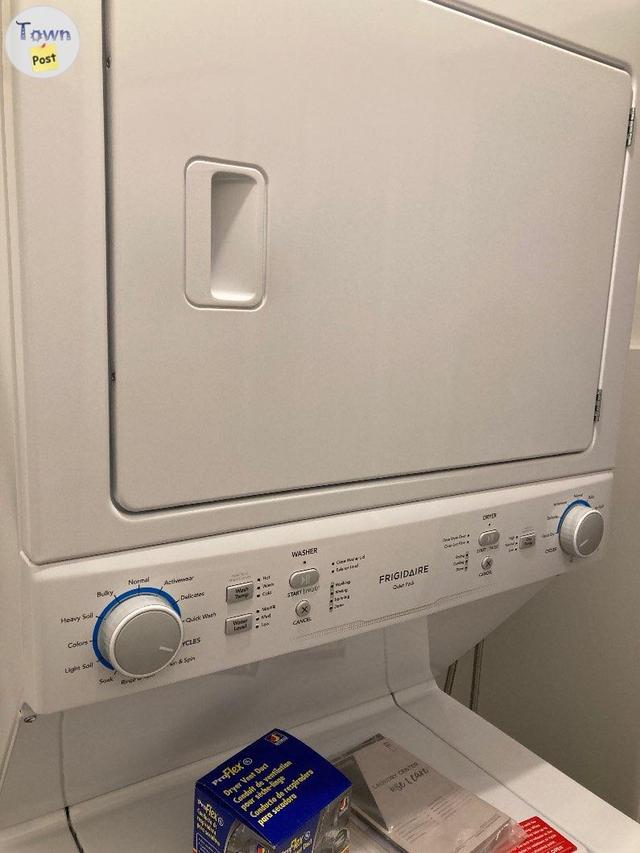 Photo of Frididare stacked washer and dryer