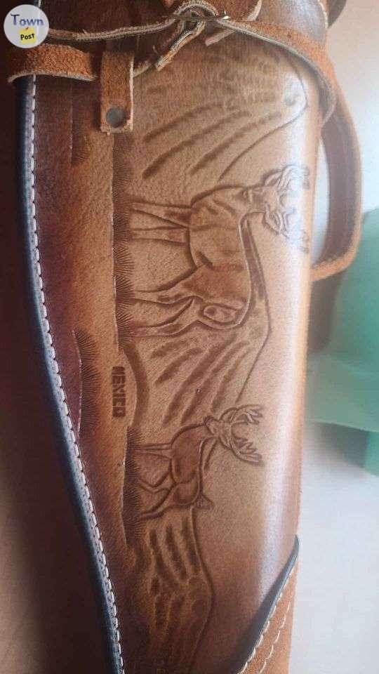 Photo of Leather Rifle Scabbard