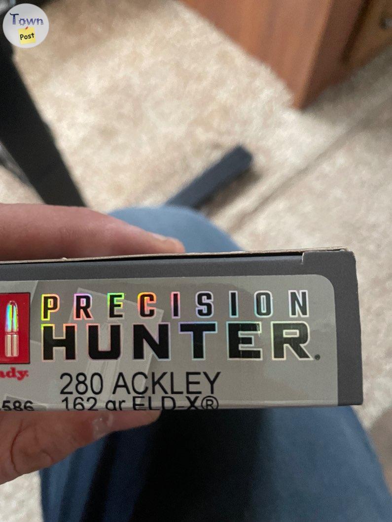 Photo of 280 Hornady Amo - Ackley rounds  