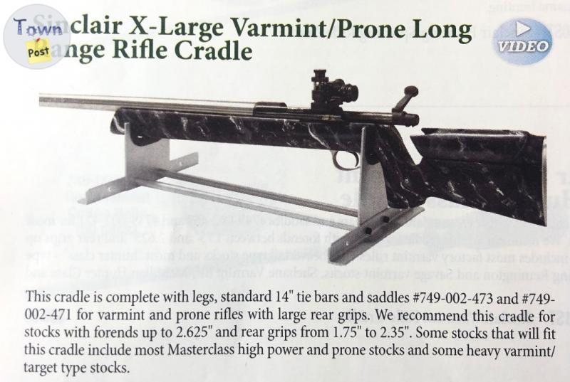 Photo of Sinclair Varmint/Bench Rest Rifle Cradle