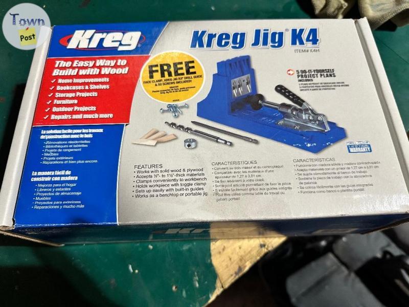 Photo of New kreg jig k4 kit