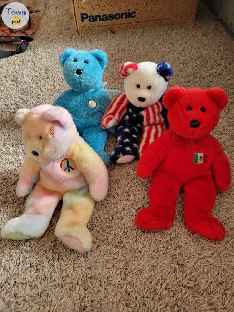 Photo of Big beanie babies bears 